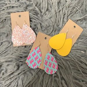 3 pair of earrings. All for $15